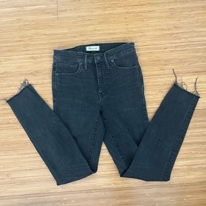 Madewell 9” High Rise Skinny jeans